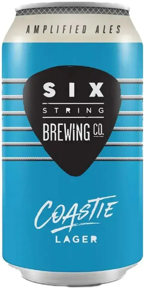Buy Six String Coastie Lager 375ml Online at Bottle Stop