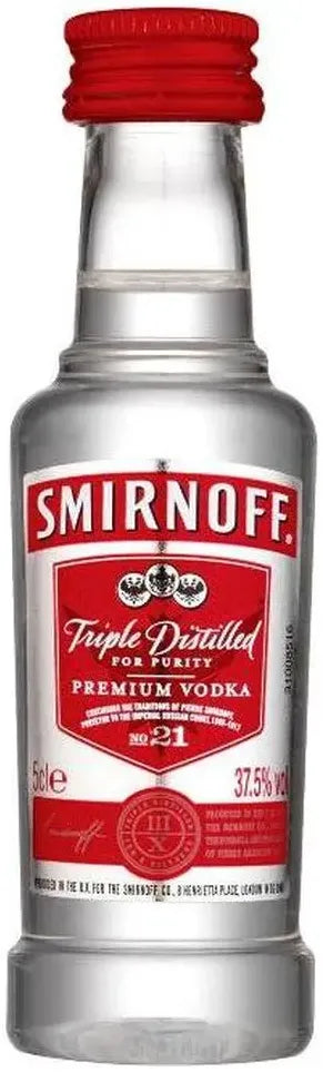 Buy Smirnoff Vodka Red 50ml Online at Bottle Stop