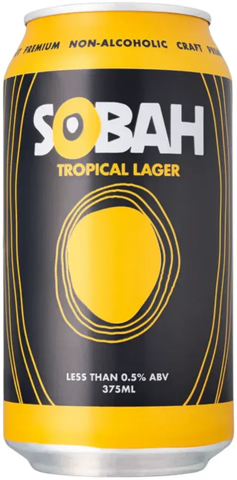 Buy Sobah Tropical Lager 375ml Online at Bottle Stop