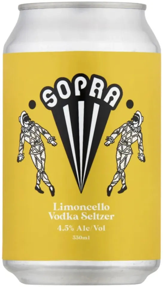 Buy Sopra Seltzer Limoncello 330ml Online at Bottle Stop