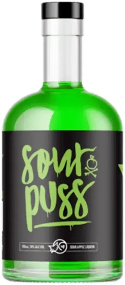 Buy Sour Puss Apple Liqueur 700ml Online at Bottle Stop