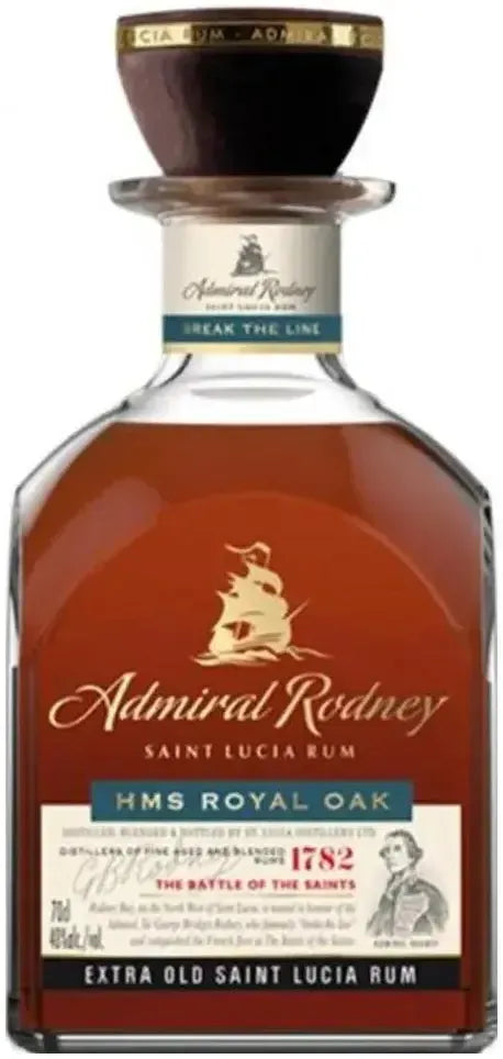 Buy St Lucia Admiral Rodney Hms Royal Oak 700ml Online at Bottle Stop
