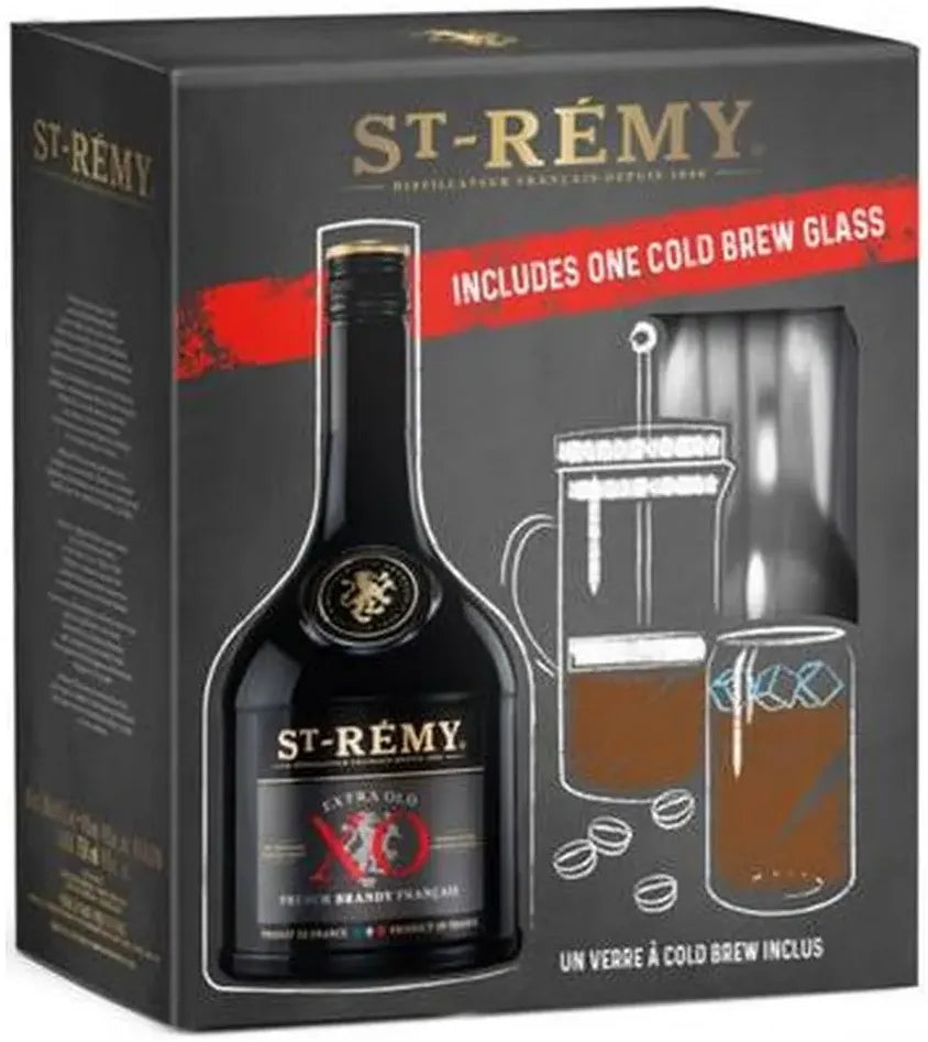 Buy St Remy XO Cafe Glass Pack 700ml Online at Bottle Stop