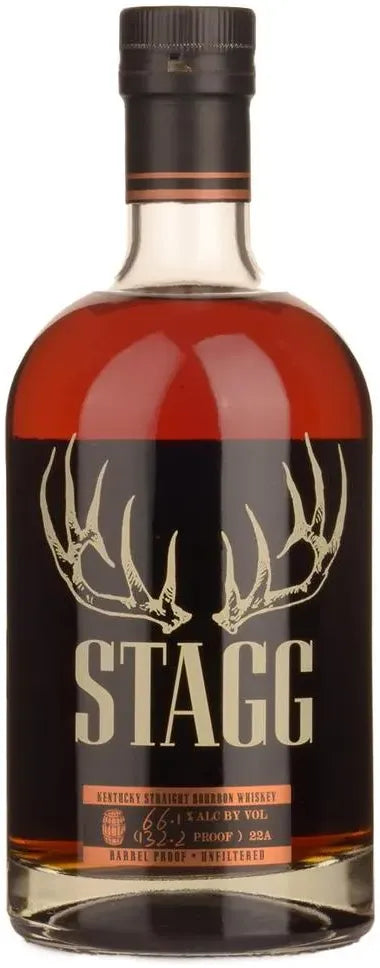 Buy STAGG Straight Bourbon Whiskey 66.1% 132.2 Proof Batch 22A Online at Bottle Stop