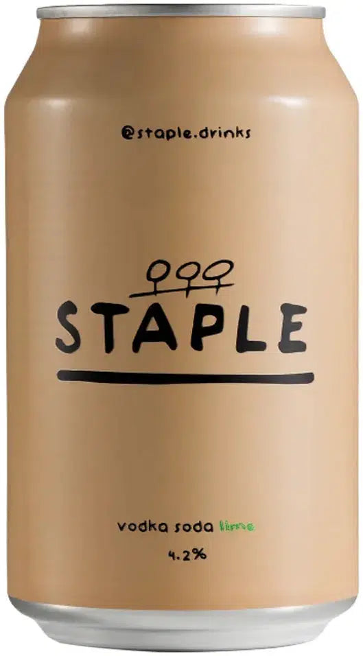 Buy Staple Vodka, Soda & Lime 330ml Online at Bottle Stop