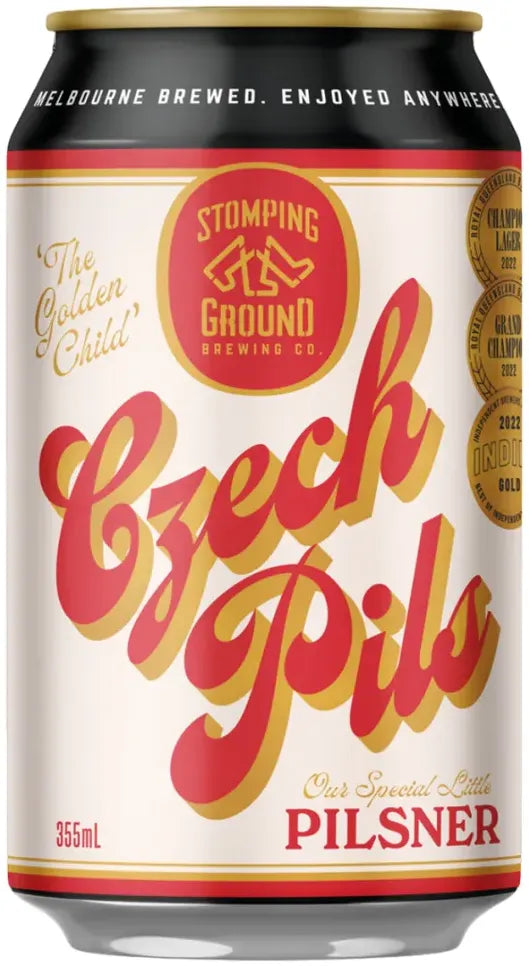 Buy Stomping Ground Czech Pils 355ml Online at Bottle Stop
