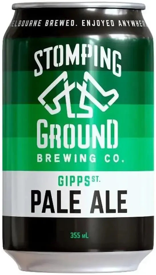 Buy Stomping Ground Gipps St Pale Ale 355ml Online at Bottle Stop