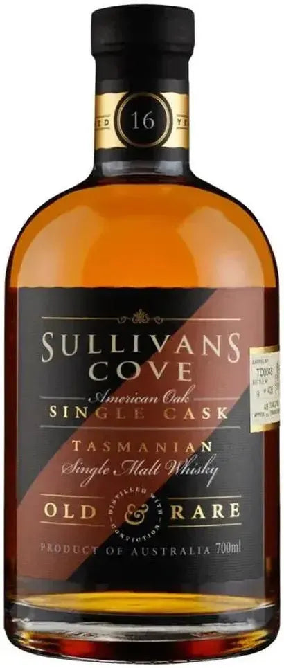 Buy Sullivans Cove American Oak 'Old And Rare' Single Malt Whisky 700ml Online at Bottle Stop