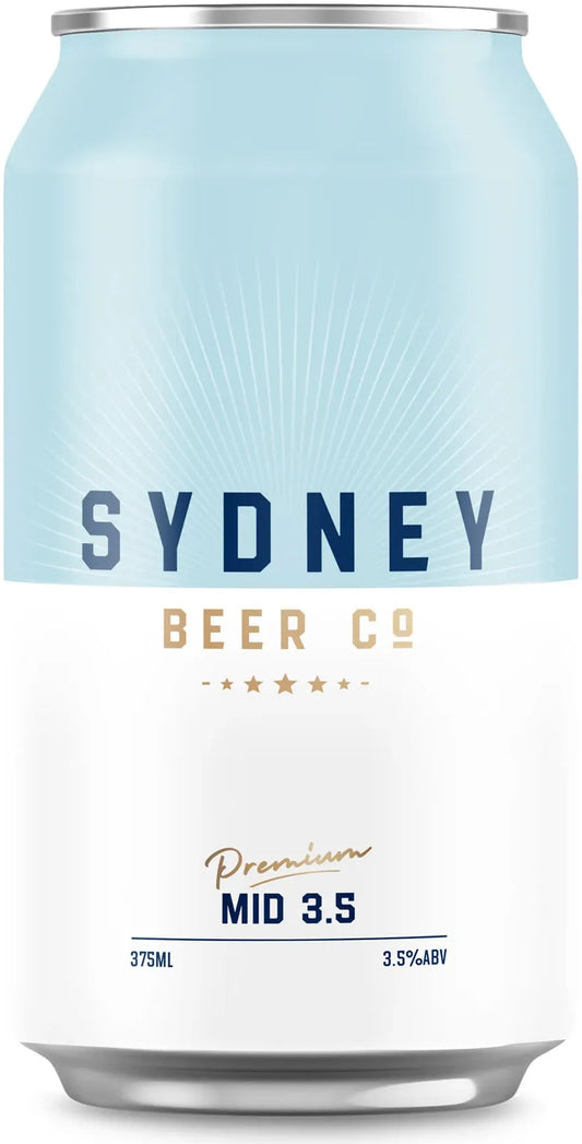 Buy Sydney Beer Co Sydney 3.5 Cans 375ml Online at Bottle Stop