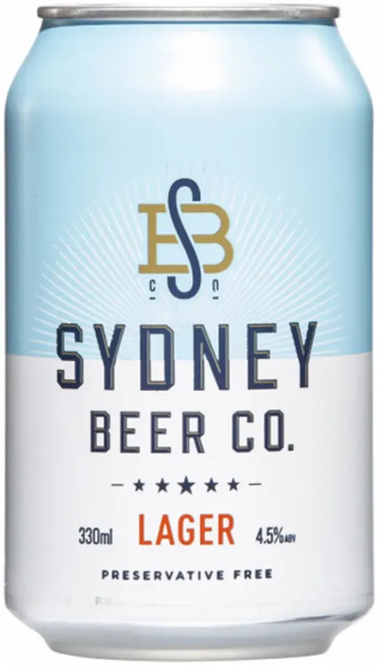 Buy Sydney Beer Co. Lager 330ml Online at Bottle Stop
