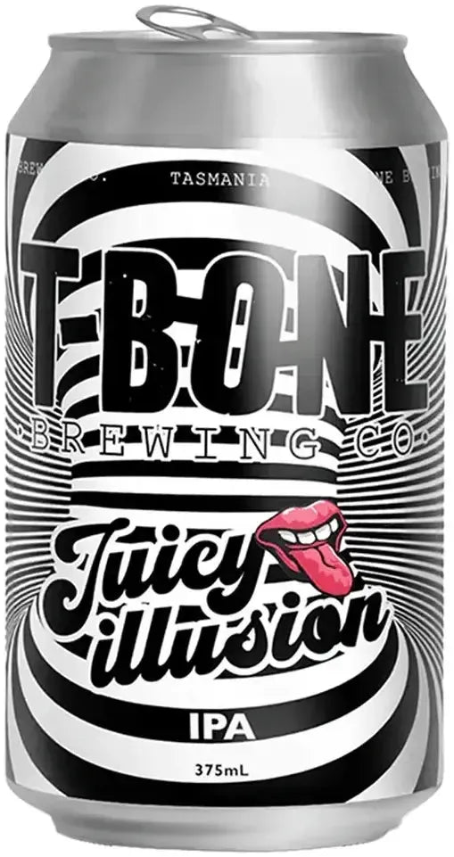 Buy T-Bone Brewing Co Juicy Illusion IPA 375ml Online at Bottle Stop