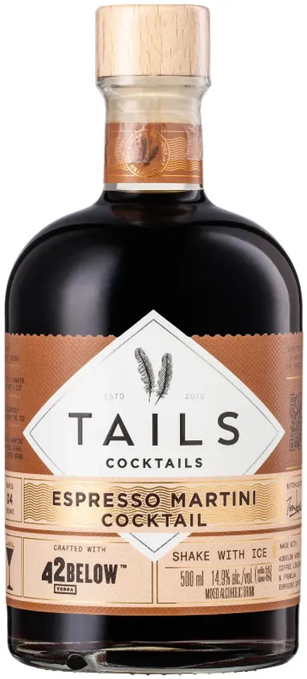 Buy Tails Cocktails Espresso Martini 500ml Online at Bottle Stop