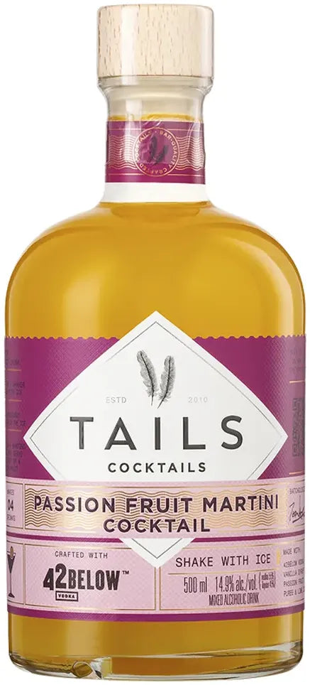Buy Tails Cocktails Passionfruit Martini 500ml Online at Bottle Stop