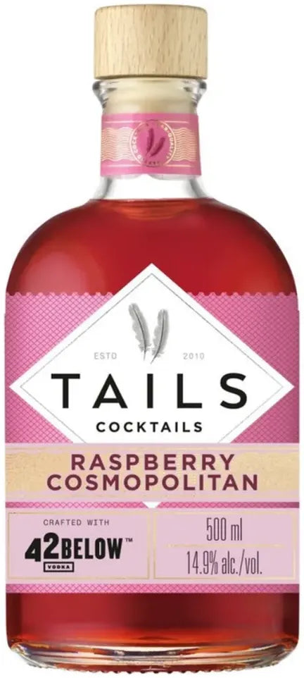 Buy Tails Cocktails Raspberry Cosmo 500ml Online at Bottle Stop