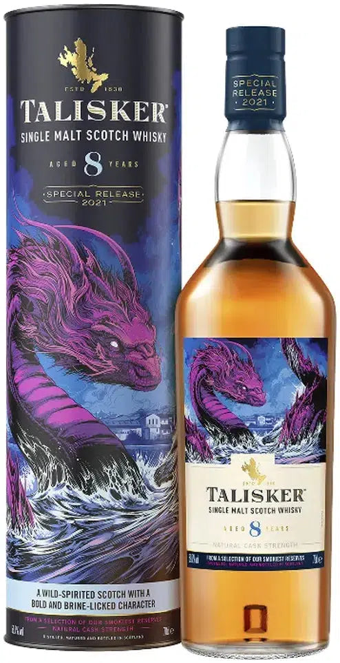 Buy Talisker 8 Year Old Special Releases 2021 700ml Online at Bottle Stop