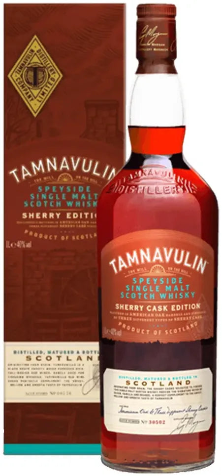 Buy Tamnavulin Sherry Cask Edition 700ml Online at Bottle Stop