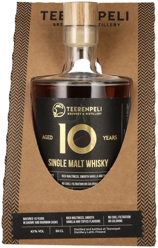 Buy Teerenpeli 10 Year Old Single Malt Finnish Whisky 500ml Online at Bottle Stop