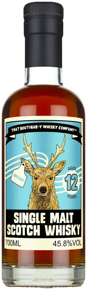 Buy That Boutique-Y Whisky Company 12 Year Old Speyside Single Malt Scotch Whisky 700ml online-Spirits-That Boutique-y Whisky Company store-[Alcohol Delivery]-[Bottleshop_near_me]-[liquor_marketplace]-Bottle_Stop-formerly_boozebud