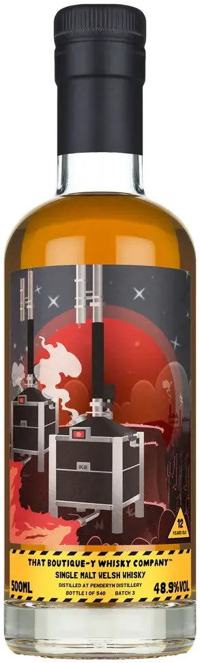 Buy That Boutique-Y Whisky Company Penderyn 12 Year Batch 3 Single Malt Welsh Whisky 500ml online-Spirits-That Boutique-y Whisky Company store-[Alcohol Delivery]-[Bottleshop_near_me]-[liquor_marketplace]-Bottle_Stop-formerly_boozebud