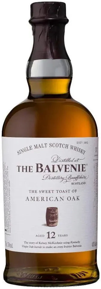 Buy The Balvenie 12 Year Old The Sweet Toast Of American Oak 700ml Online at Bottle Stop