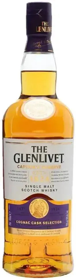 Buy The Glenlivet Captains Reserve Single Malt Scotch Whisky 700ml Online at Bottle Stop