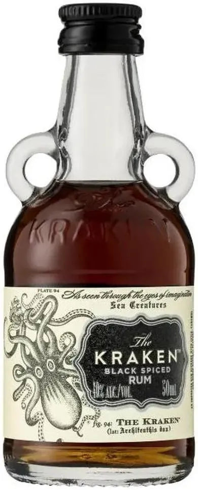Buy The Kraken Black Spiced Rum 50ml Online at Bottle Stop