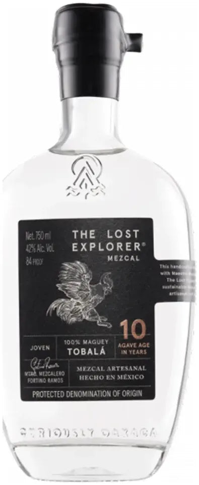Buy The Lost Explorer 10 Year Old Agave Tobala Mezcal 700ml Online at Bottle Stop
