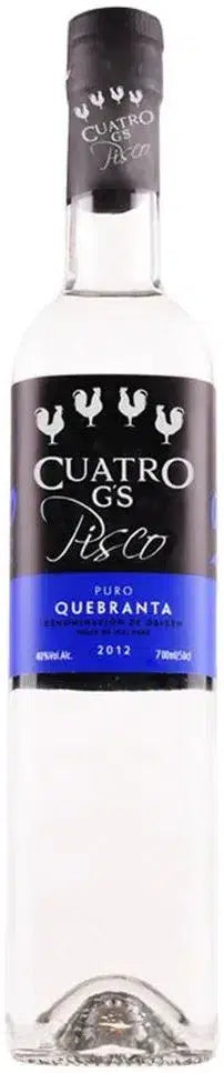 Buy The Pisco People Cuatro G's Pisco Puro Quebranta 750ml Online at Bottle Stop