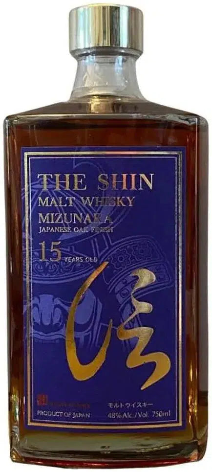 Buy The Shin 15 Year Old Mizunara Oak Japanese Whisky 700ml Online at Bottle Stop