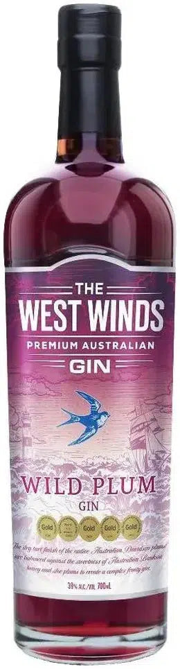 Buy The West Winds Gin Wild Plum Gin 700ml Online at Bottle Stop