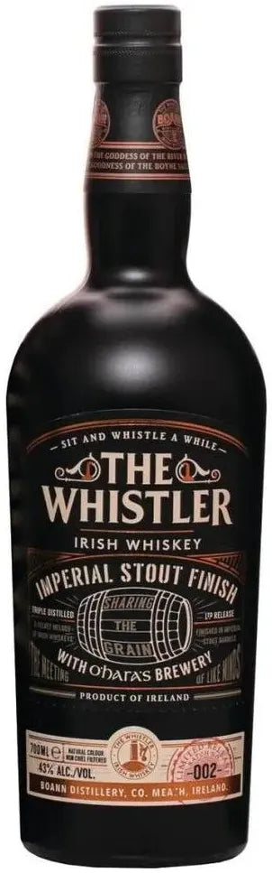 Buy The Whistler Imperial Stout Cask Irish Whiskey 700ml Online at Bottle Stop