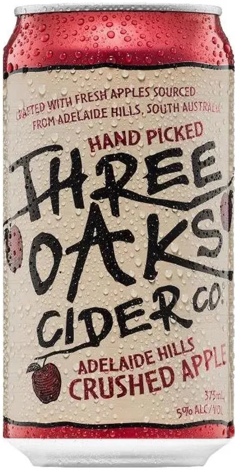 Three Oaks Cider Original Crushed Apple Cider 375ml Three Oaks Cider Original Crushed Apple Cider 375ml