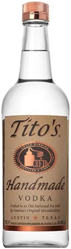 Buy Tito's Handmade Vodka 700ml Online at Bottle Stop