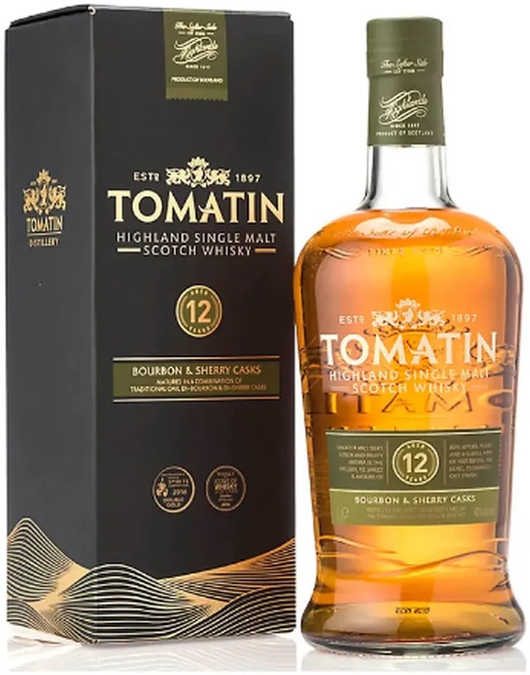 Buy Tomatin 12 Year Old Single Malt Scotch Whisky 1L Online at Bottle Stop