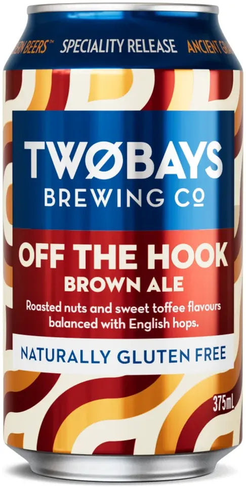 Buy Two Bays Brewing Co Off the Hook Brown Ale 375ml Online at Bottle Stop