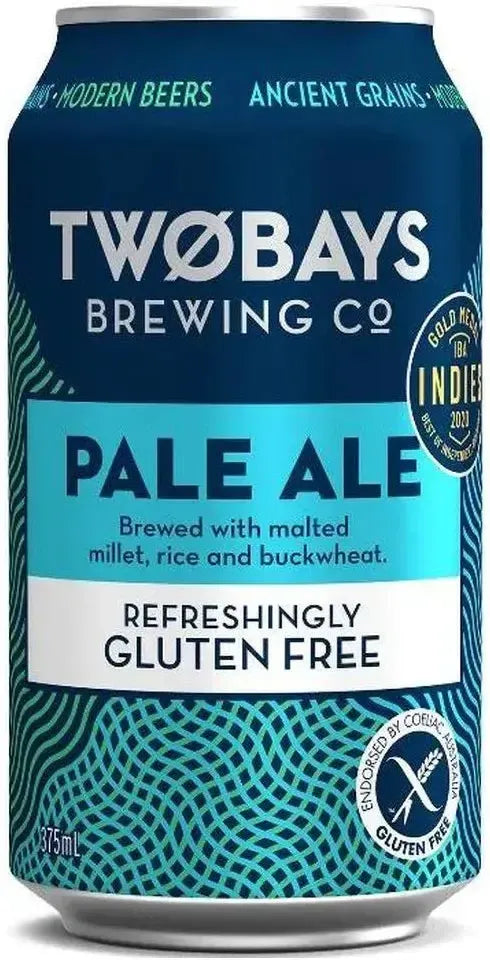 Buy Two Bays Brewing Co. Gluten Free Pale Ale 16 Pack Cans 375ml Online at Bottle Stop