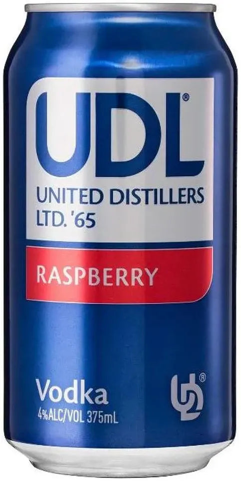 Buy UDL Vodka And Raspberry 375ml Online at Bottle Stop