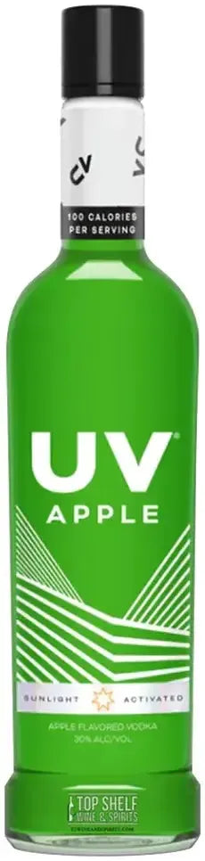Buy UV Green Apple Vodka Liqueur 750ml Online at Bottle Stop