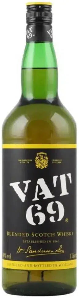 Bat 69 Buy Vat 69 Blended Scotch Whisky 1L Online at Bottle Stop