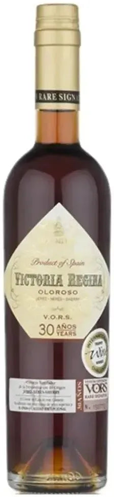 Buy Victoria Regina 30 Year Old Olorosso V.O.R.S. Sherry 500ml Online at Bottle Stop