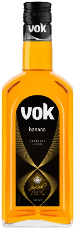 Buy Vok Banana Liqueur 500ml Online at Bottle Stop