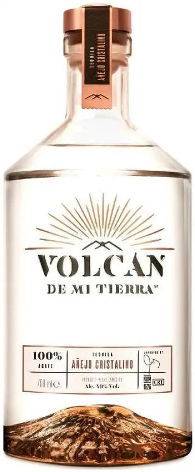 Buy Volcan De Mi Tierra Tequila Anejo Cristalino 700ml Online at Bottle Stop