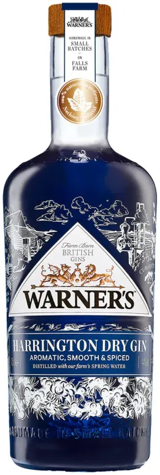 Buy Warner's Harrington Dry Gin 700ml Online at Bottle Stop