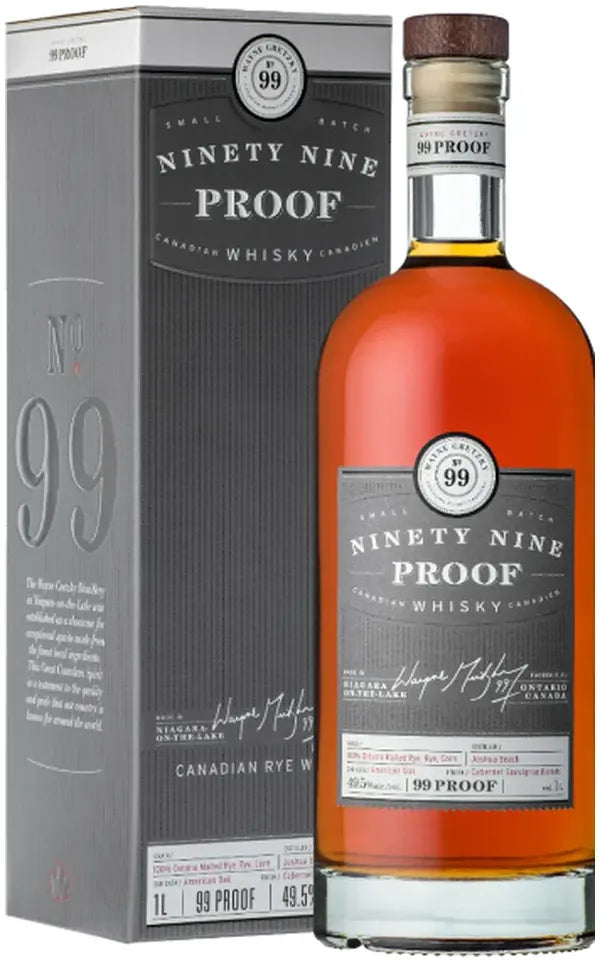 Buy Wayne Gretzky 99 Proof Small Batch Canadian Whisky 1L Online at Bottle Stop