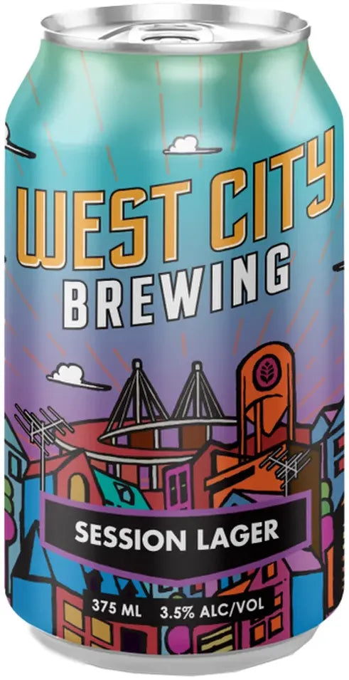 Buy West City Brewing Session Lager 375ml Online at Bottle Stop