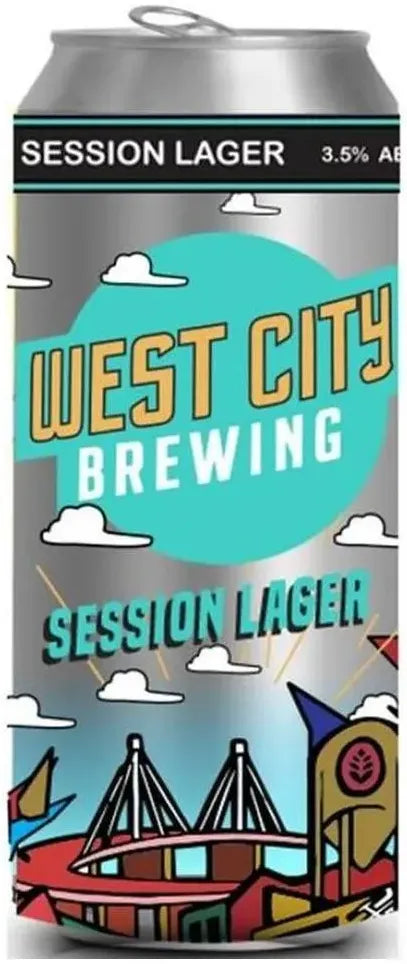 Buy West City Brewing Session Lager 440ml Online at Bottle Stop