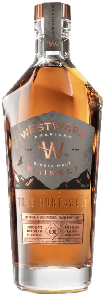 Buy Westward American Two Malts Chocolate Rye Malt Whiskey 700ml Online at Bottle Stop