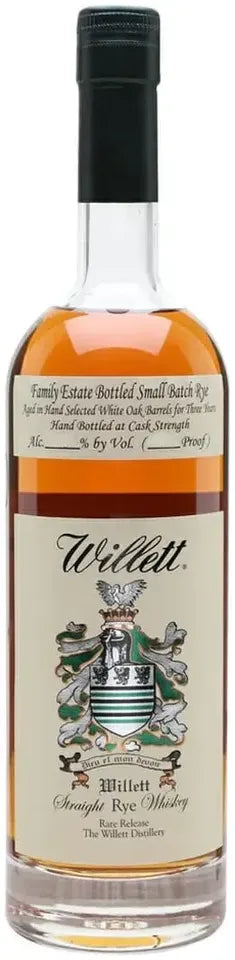 Buy Willett Family Estate 10 Year #3 Rye Whiskey 700ml Online at Bottle Stop