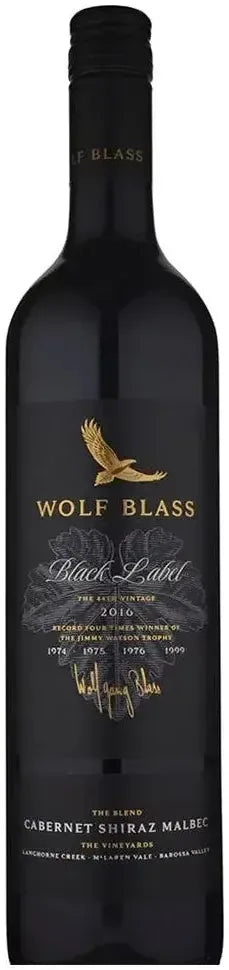 Buy Wolf Blass Black Label Cabernet Shiraz Malbec 2016 750ml Online at Bottle Stop