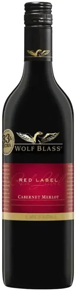 Buy Wolf Blass Red Label Cabernet Merlot 750ml Online at Bottle Stop